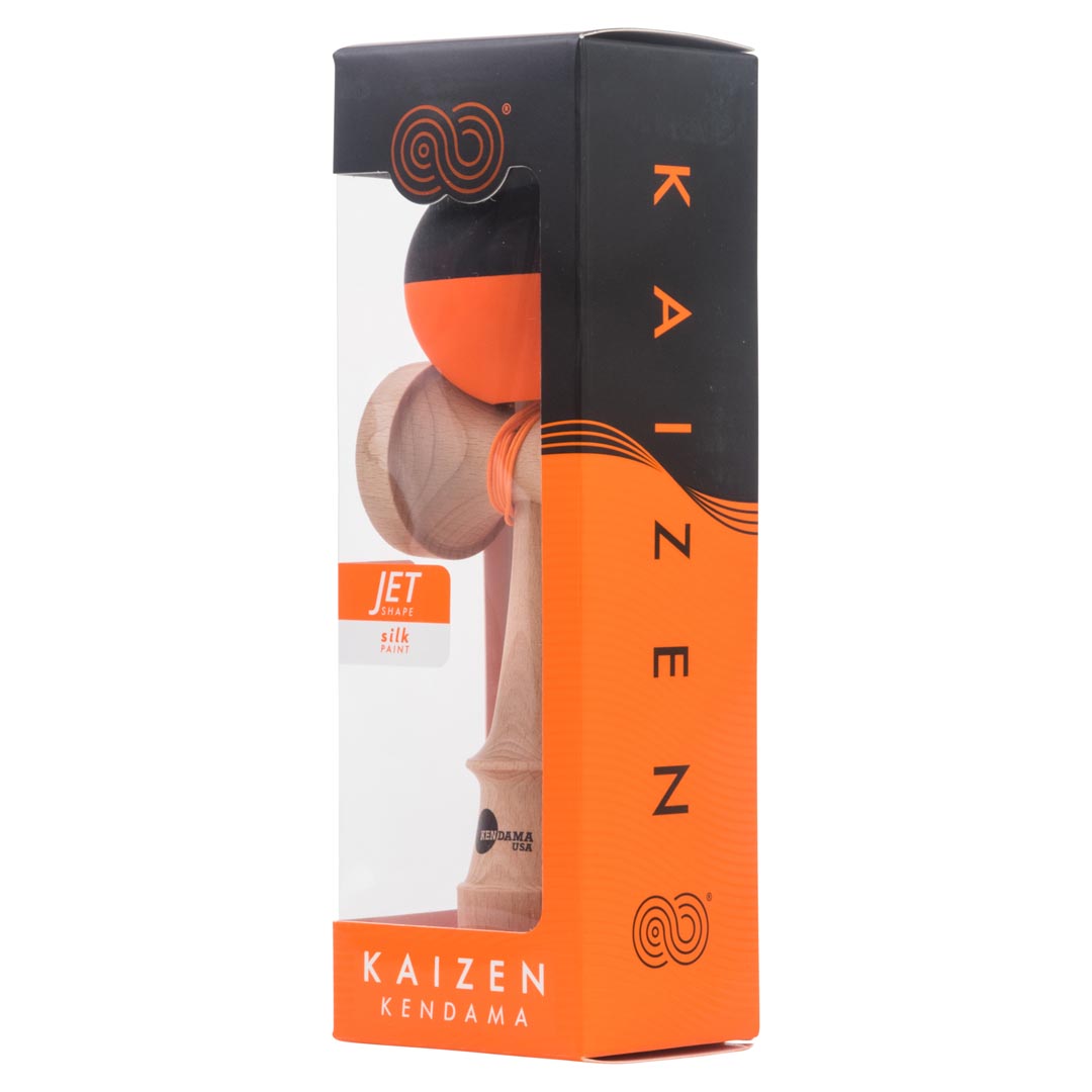 Kaizen Half Split - JET Shape - Black & Orange - Image 4