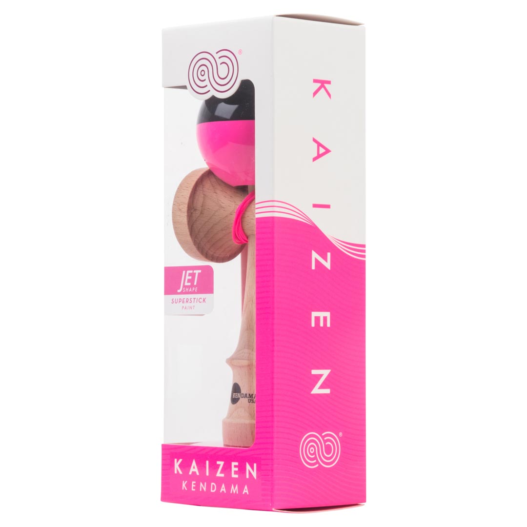Kaizen Half Split - JET Shape - Black & Pink - Image 4