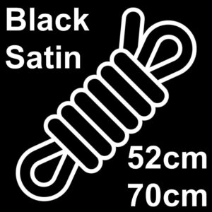 String - Black - Satin