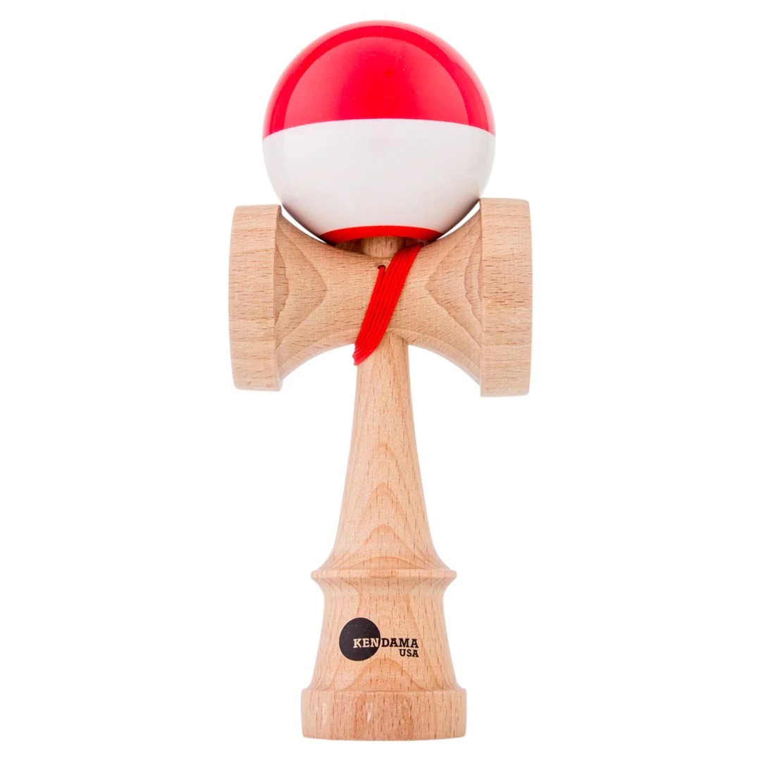 Kaizen Half Split - JET Shape - Red & White