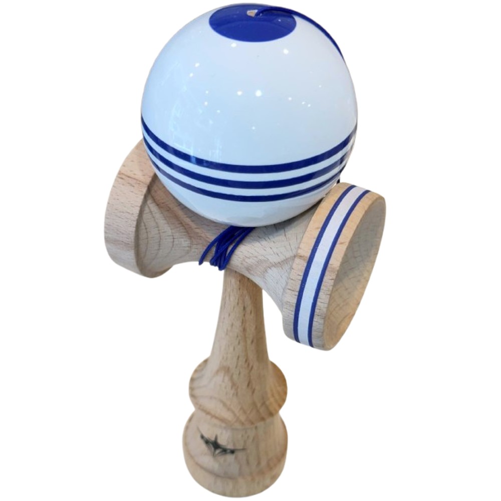 Kaizen Triple Stripe - Jet Shape - Blue & White - Image 3