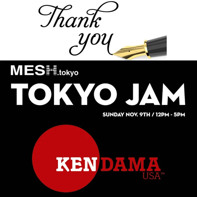 This one is in the bag!  Huge thank you to @kendamausa for making this happen.  Many thanks to the KUSA team players, MESH.tokyo crew, and all folks who braved the rain just to hang out for a while to play with our favorite chunk of wood and string. 🤠
.
.
#けん玉 #kendama
#HarajukuKendamaClub #原宿けん玉クラブ #HarajukuKC
#KendamaCowboy #けん玉カウボーイ #KendamaTokyo #けん玉東京
#MESHtokyo #メッシュ東京 #けん玉専門店 #けん玉ショップ
#kendamausa #kusa #Japan #kusajam #kusasquad #kwc #kendamacommunity #kendamaculture #kendamalife #kendamaUSA