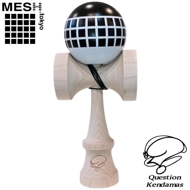 Limited Edition @questionkendamas Mark ken with MESH.tokyo tama v1 now in shop.  Also come try out our Question Mark demo setup at the Flash Session 12/06.  Let us know what you think about it.
.
.
#けん玉 #kendama
#HarajukuKendamaClub #原宿けん玉クラブ #HarajukuKC
#KendamaCowboy #けん玉カウボーイ #KendamaTokyo #けん玉東京
#MESHtokyo #メッシュ東京 #けん玉専門店 #けん玉ショップ