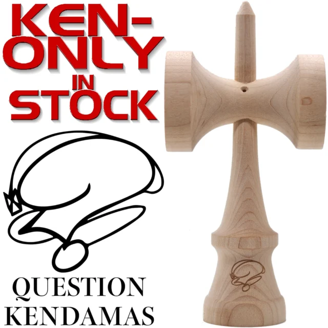 #QuestionKendamas Mark shape in Maple now in stock as Ken-Only.  Full setups coming soon.
.
.
#けん玉 #kendama
#HarajukuKendamaClub #原宿けん玉クラブ #HarajukuKC
#KendamaCowboy #けん玉カウボーイ #KendamaTokyo #けん玉東京
#MESHtokyo #メッシュ東京 #けん玉専門店 #けん玉ショップ