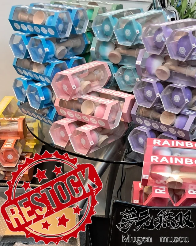 #MugenMusou restock live!
.
.
#けん玉 #kendama
#HarajukuKendamaClub #原宿けん玉クラブ #HarajukuKC
#KendamaCowboy #けん玉カウボーイ #KendamaTokyo #けん玉東京
#MESHtokyo #メッシュ東京 #けん玉専門店
#KendamaShop #けん玉ショップ